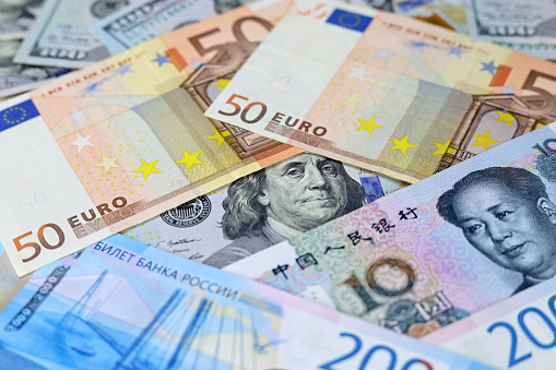 Euros are one of the world's major currencies.