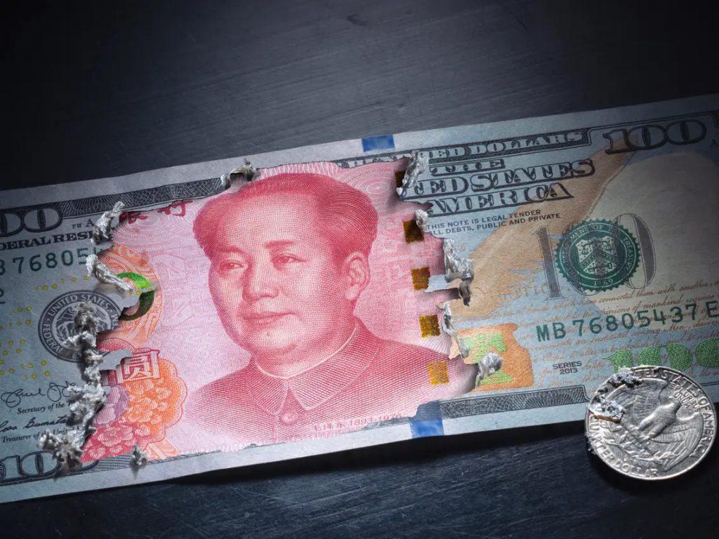 us dollar usd chinese yuan