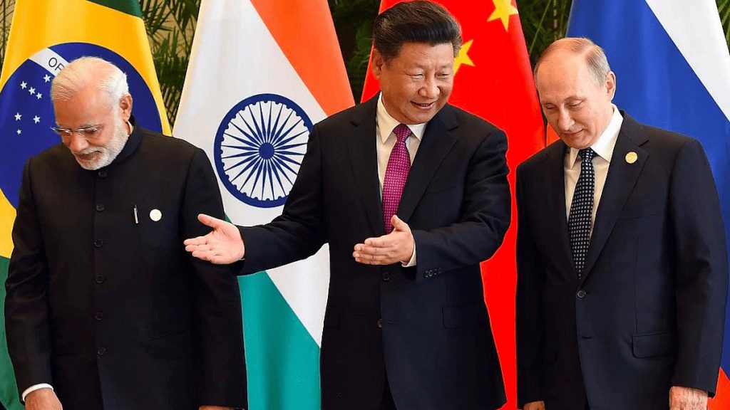 putin xi modi russia india china brics