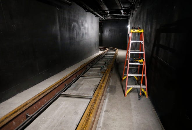 Inside Silver Dollar City's second-generation Fire In The Hole roller coaster that is slated to open in March.