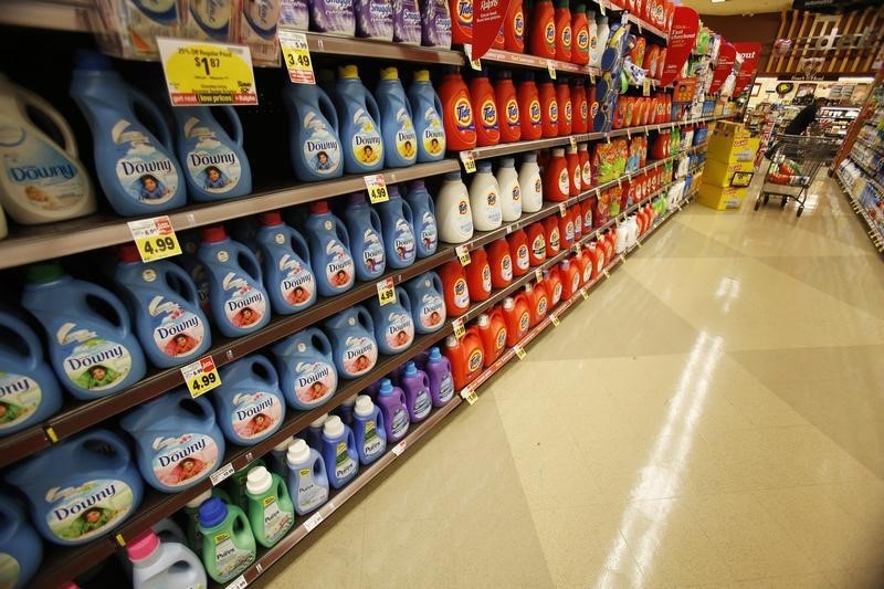 Procter & Gamble raises full-year EPS forecast, shares surge