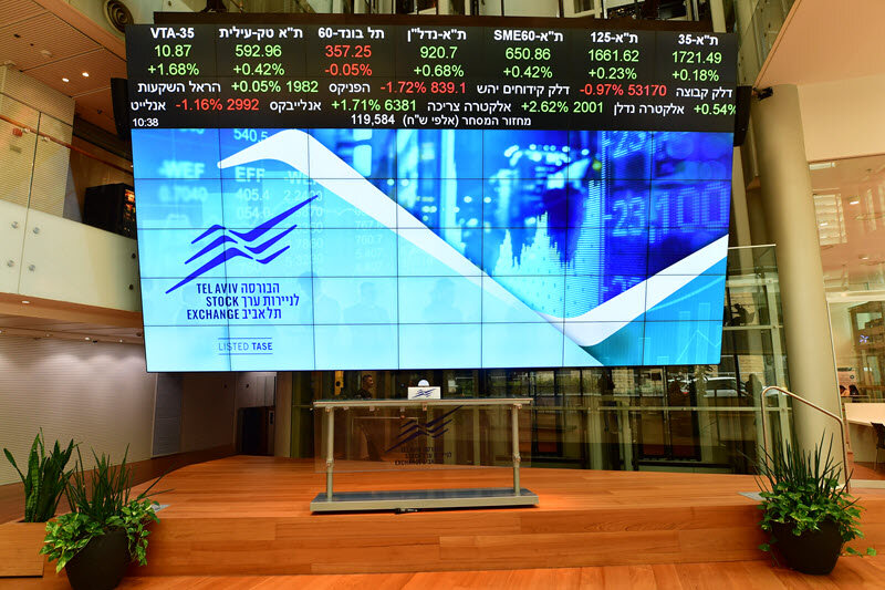 Israel stocks lower at close of trade; TA 35 down 0.51%