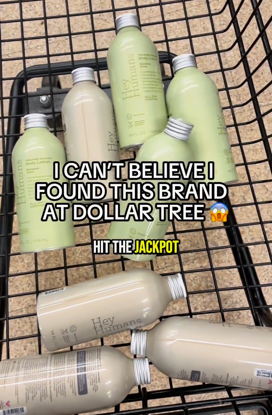 She shared how she found a $17 celeb-owned brand at Dollar Tree on Instagram