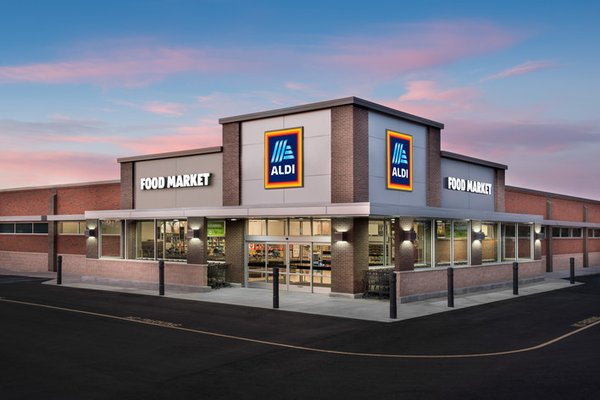 An Aldi store.