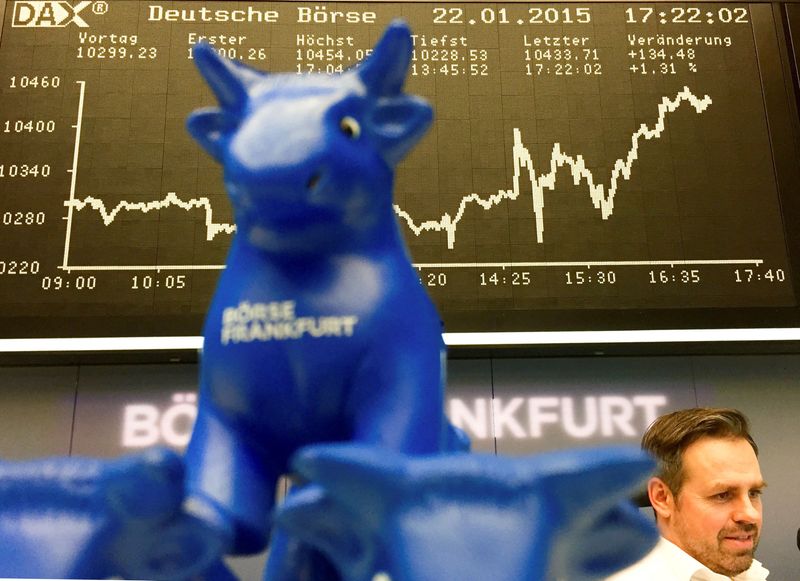 European stocks edge higher; eurozone growth data in spotlight