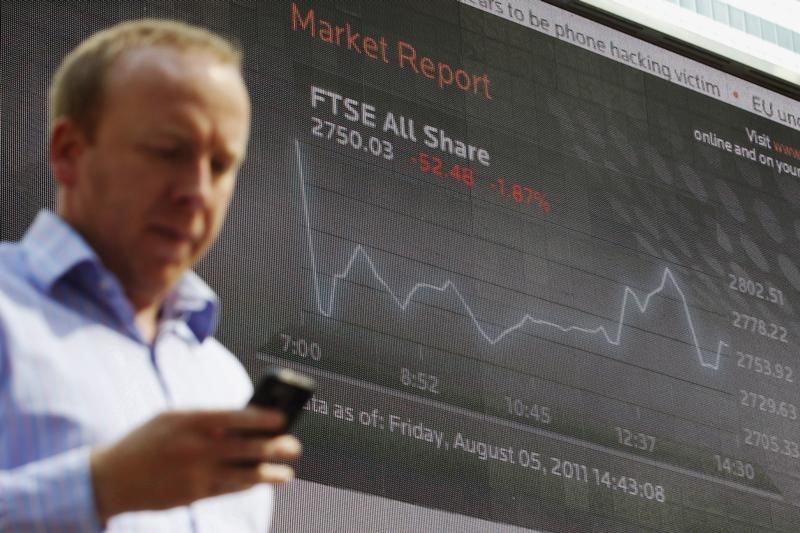 U.K. shares lower at close of trade; Investing.com United Kingdom 100 down 0.05%