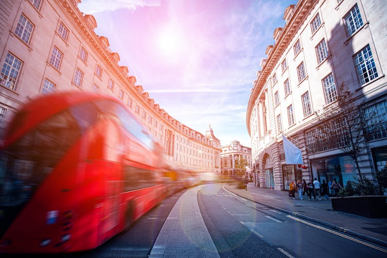 Regent Street in London