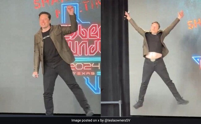 Watch: Musk's 'Billion Dollar Dance' As Tesla Shareholders Restore $56 Billion Pay Package