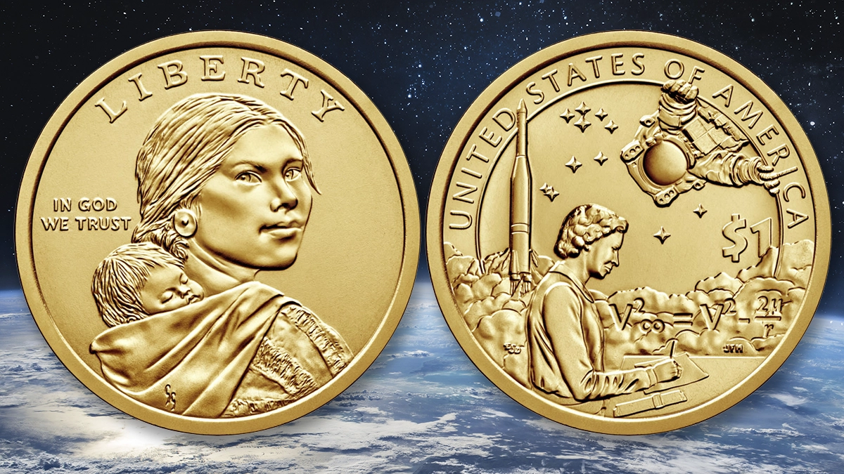 2019-D Native American Dollar - Mary Golda Ross. Image: U.S. Mint / Adobe Stock / CoinWeek.