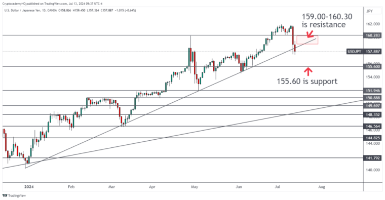 USDJPY 2024 07 13 09 37 25