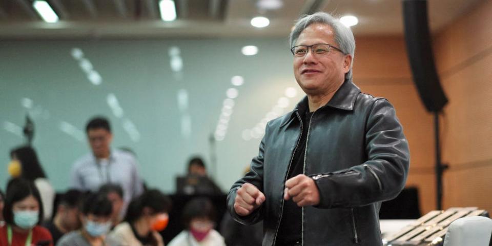 Jensen Huang, CEO of Nvidia.