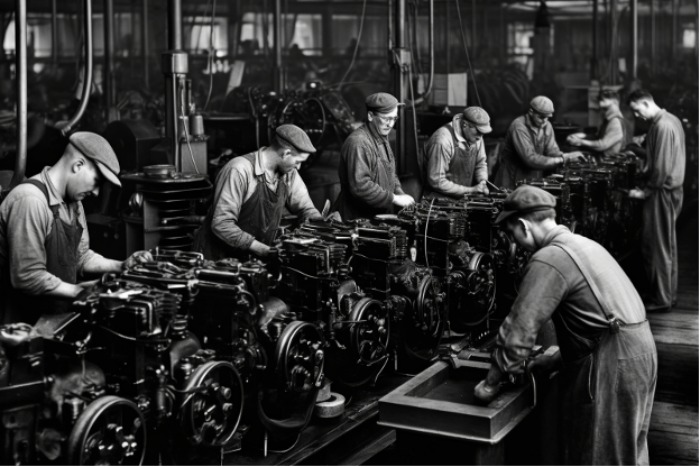 assembly line for model t