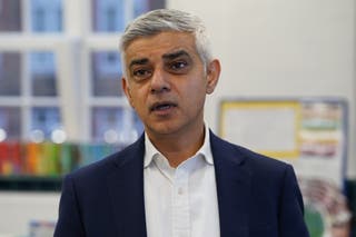 Sir Sadiq Khan (Lucy North/PA)