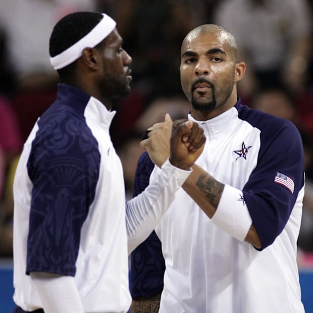 Carlos Boozer and LeBron James