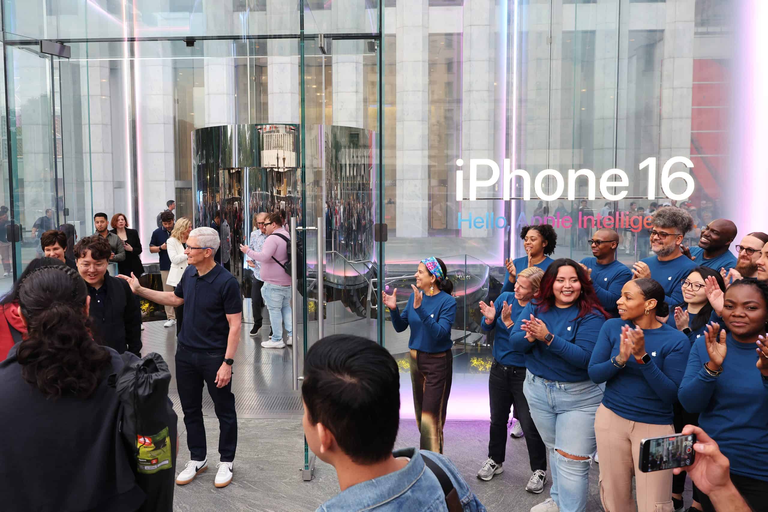 Apple Begins Selling New iPhone 16 At Stores Across The Country