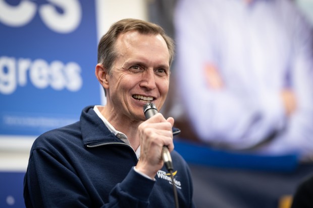 Rep. George Whitesides recently sold off 34 of his individual stock holdings. He is seen in this file photo while a candidate for California's 27th Congressional District, taken Tuesday, Nov. 5, 2024. (Photo by David Crane, Los Angeles Daily News/SCNG)