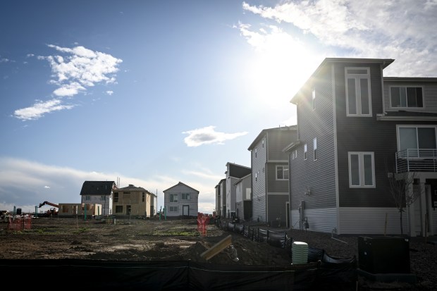 Bennett, Colorado's Muegge Farms development on Monday, April 28, 2025. (Photo by AAron Ontiveroz/The Denver Post)