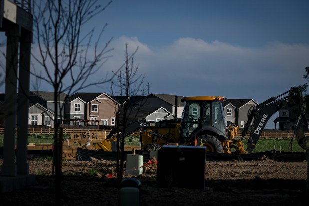 Bennett, Colorado's Muegge Farms development on Monday, April 28, 2025. (Photo by AAron Ontiveroz/The Denver Post)