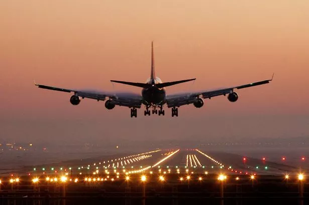 File photo dated 1/1/2008 of an aircraft preparing to land at Gatwick Airport, near London. Airports operator BAA today unveiled a deal to sell Gatwick to the owner of London City Airport for just over £1.5 billion. PRESS ASSOCIATION Photo. Issue date: Wednesday October 21, 2009. See PA story CITY BAA. Photo credit should read: Gareth Fuller/PA Wire