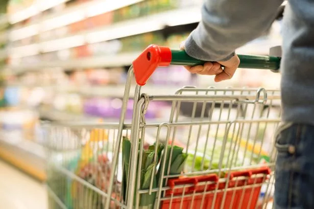 shopping in supermarket