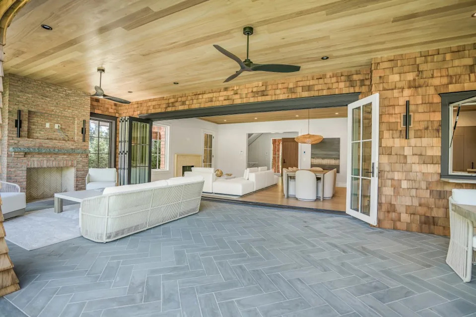 The gorgeous home was built last year to be both modern and traditional. Real Shot Studios