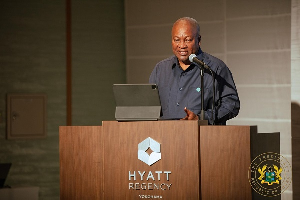 John Dramani Mahama is the President of Ghana