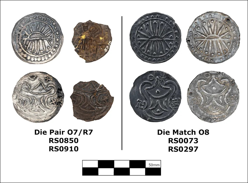 8 ancient silver coins