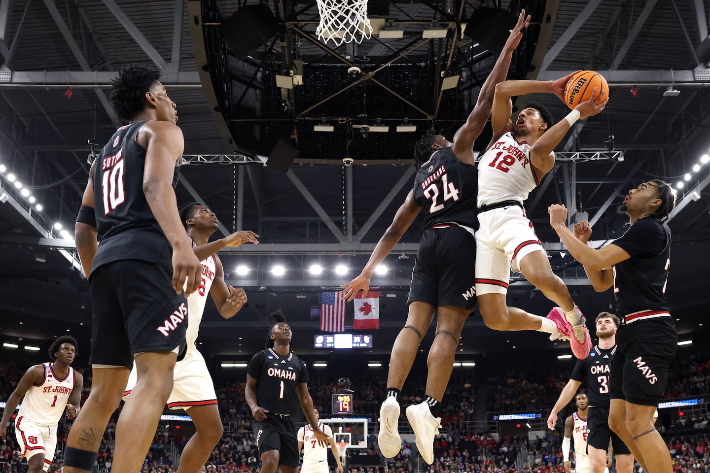 RJ Luis Jr. was an Atlantic-10 All-Freshman team selection in his lone season at UMass before transferring to St. John's.