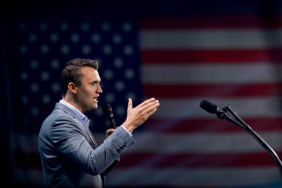 Presidential Candidate Donald Trump Addresses Turning Point USA Summit