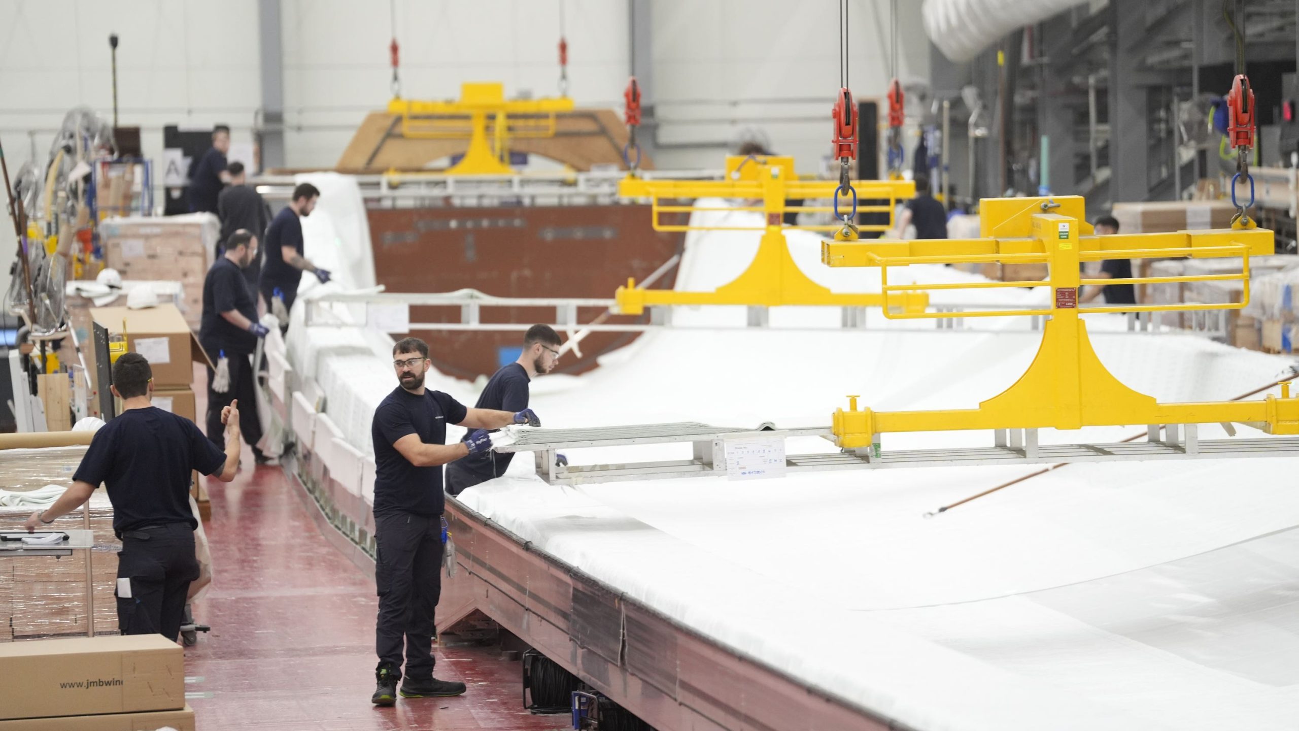 UK factory slowdown eases further despite weak conditions