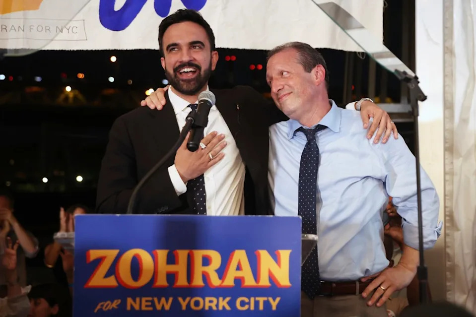 City Comptroller Brad Lander — a close ally of Mamdani — chose not to reinvest city union funds in Israeli bonds when they expired. AP Photo/Heather Khalifa