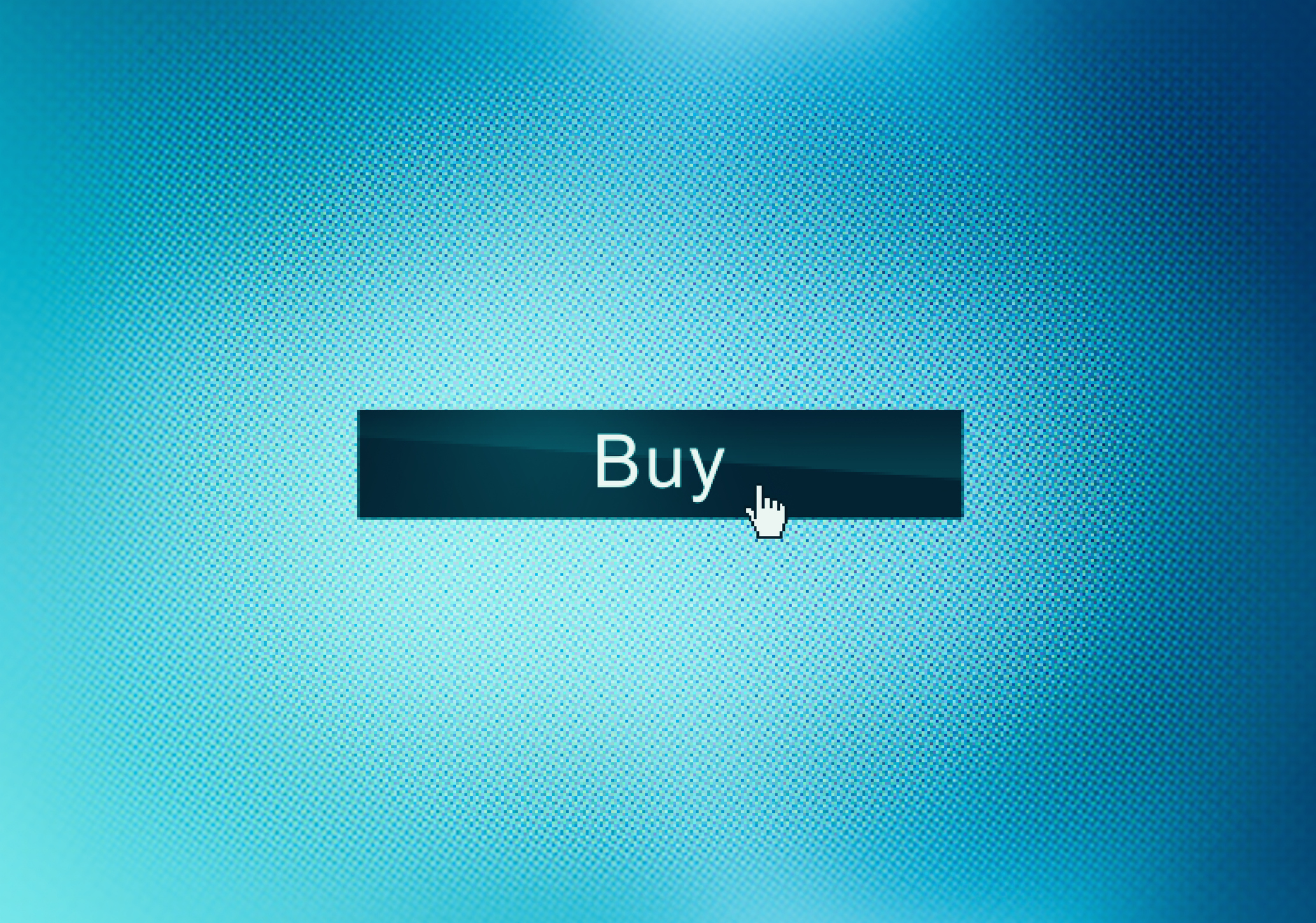Close up of buy button on a computer screen