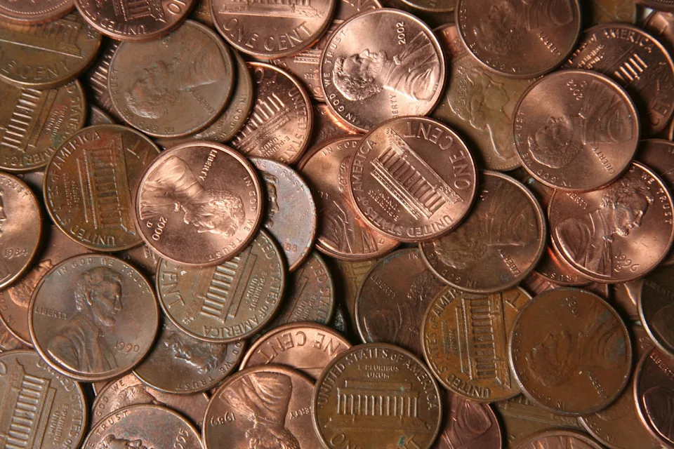 STOCK IMAGE/Getty Images - PHOTO: Pennies, pennies