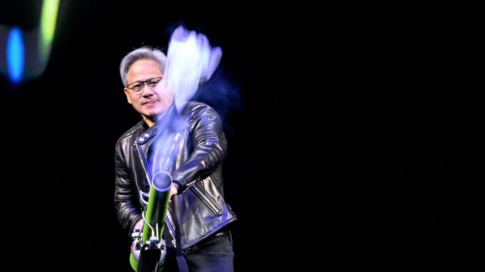 Jensen Huang of Nvidia for the topic of investing $1000 in NVDA stock and its worth today.