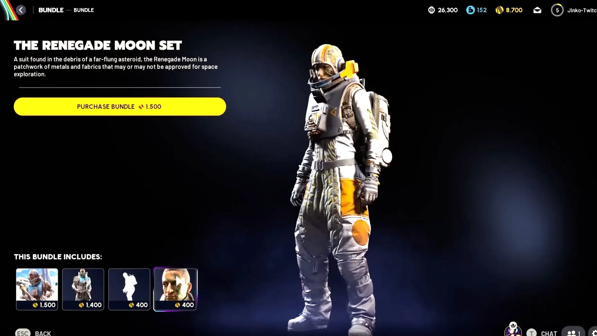 Renegade Moon Set in ARC Raiders