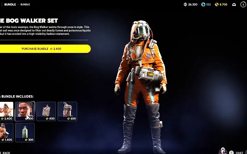 The Bog Walker Set in ARC Raiders