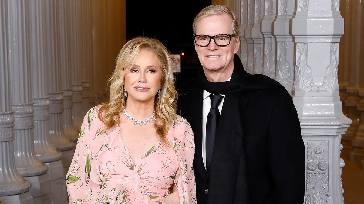 Kathy Hilton and Rick Hilton at the 2024 LACMA Art + Film Gala in November 2024.