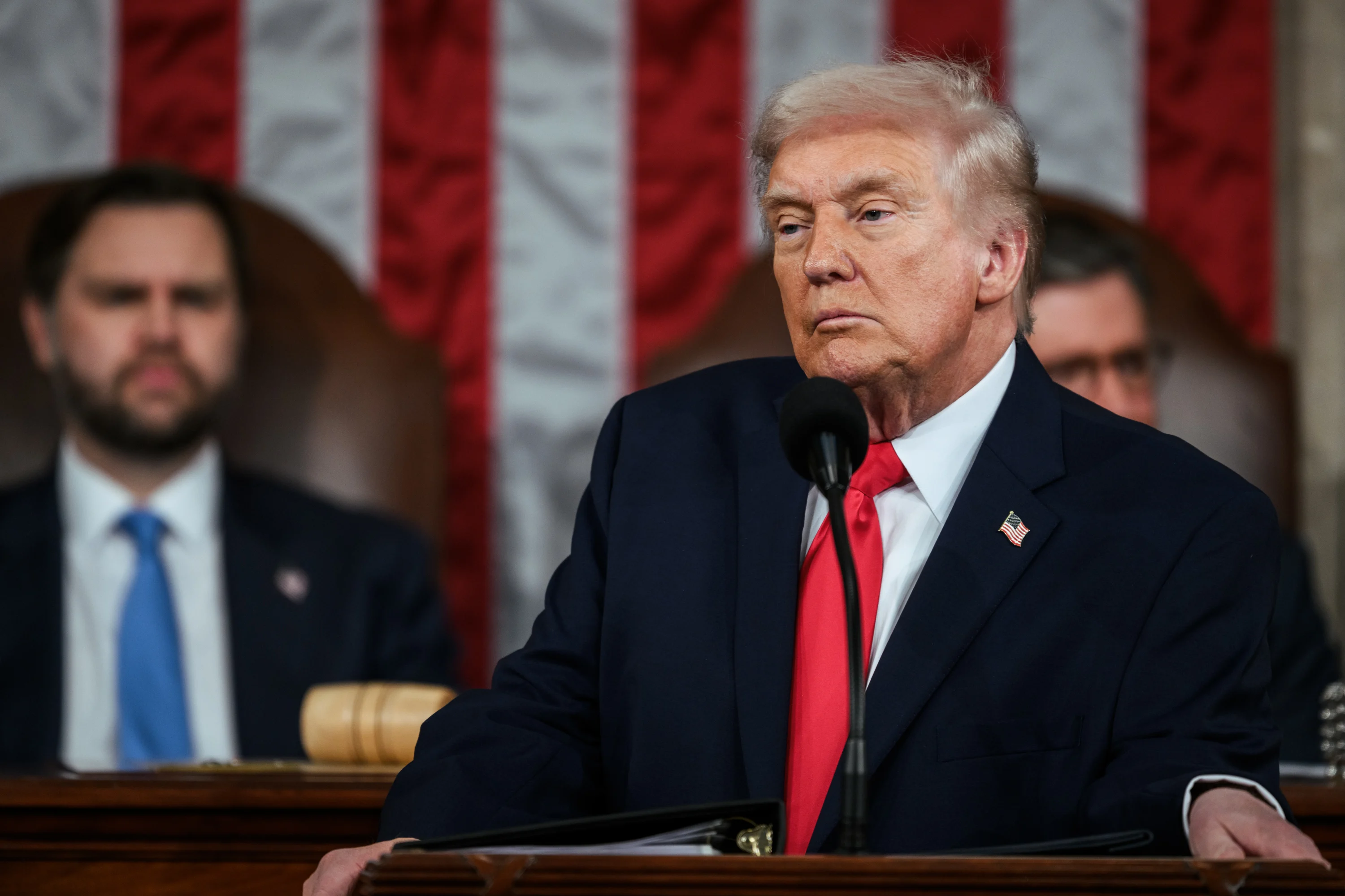 President Donald J. Trump delivers his 2026 State of the Union address.